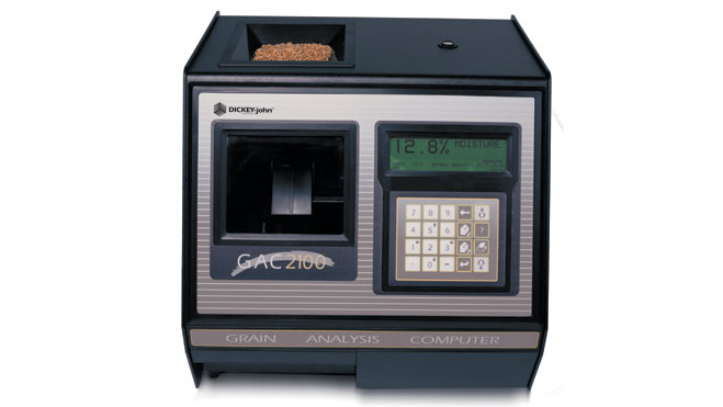 Gac 2100 store moisture tester